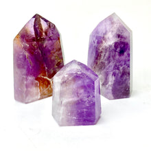 Load image into Gallery viewer, *Amethyst | Standing Points | Polished | 1/2 Kilo | 40-70mm | Brazil

