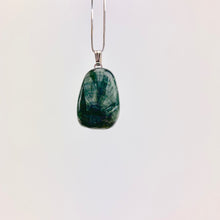 Load image into Gallery viewer, Seraphinite Freeform Tumbled Pendants w/ Silver Bail
