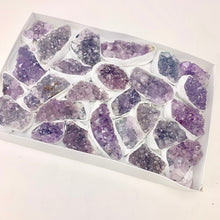 Load image into Gallery viewer, Amethyst Druze Clusters | Full Flat Case | Uruguay
