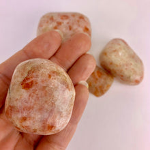 Load image into Gallery viewer, Sunstone hand polished | XXL 35-50mm | 1/2 lb bag
