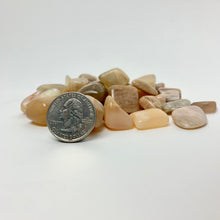 Load image into Gallery viewer, Peach Moonstone | Tumbled | 1 lb
