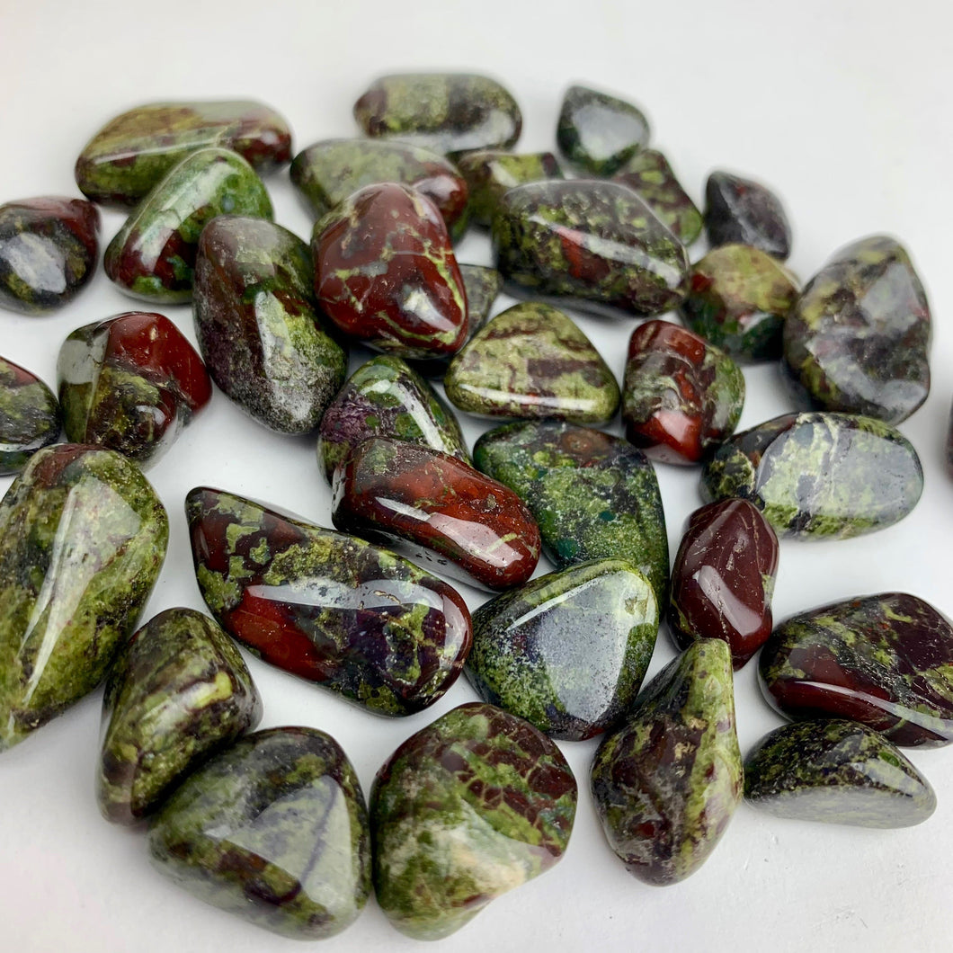 Dragon Bloodstone | Tumbled | 15-30mm | 1 lb