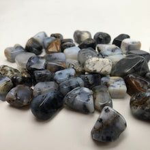 Load image into Gallery viewer, Dendritic Gray Agate | Tumbled | 1 Kilo | 10-35 mm
