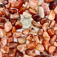 Load image into Gallery viewer, Red Sardonyx Tumbled - 1lb bag
