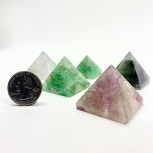 Load image into Gallery viewer, Fluorite Pyramids | 25-30mm
