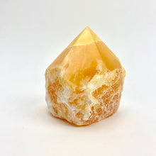 Load image into Gallery viewer, Orange Calcite Generator Point | 50-90mm
