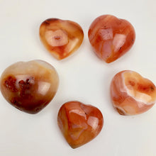 Load image into Gallery viewer, Carnelian Heart | 30-40mm | Madagascar
