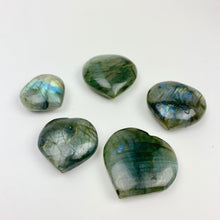 Load image into Gallery viewer, *Labradorite Heart | 30-40mm | Madagascar
