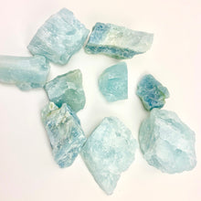Load image into Gallery viewer, Aquamarine | Rough | EXTRA Quality | 1/2 KILO Lot | 35-75mm | Brazil
