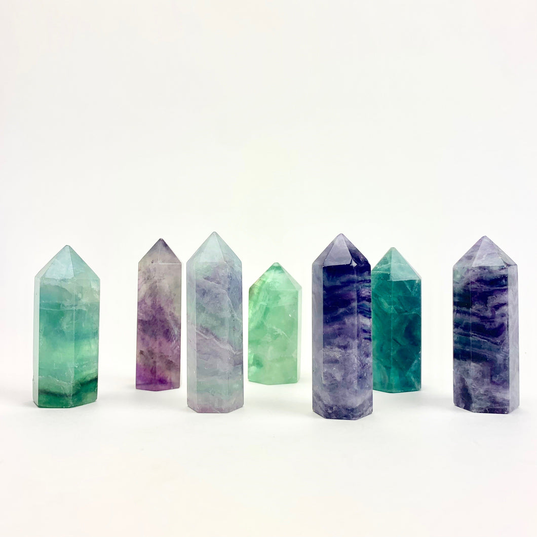 Fluorite | Standing Points | 45-55mm | China