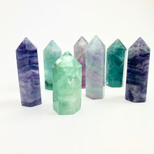 Load image into Gallery viewer, Fluorite | Standing Points | 45-55mm | China
