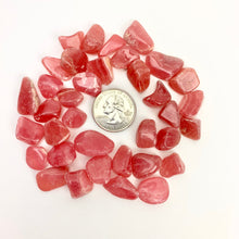 Load image into Gallery viewer, Rhodochrosite Ortiz | AA Grade | Tumbled | 13-17mm | 100 grams
