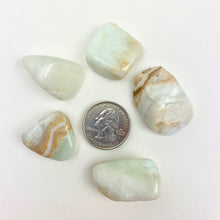 Load image into Gallery viewer, Pistachio Calcite | Tumbled | 20-30mm
