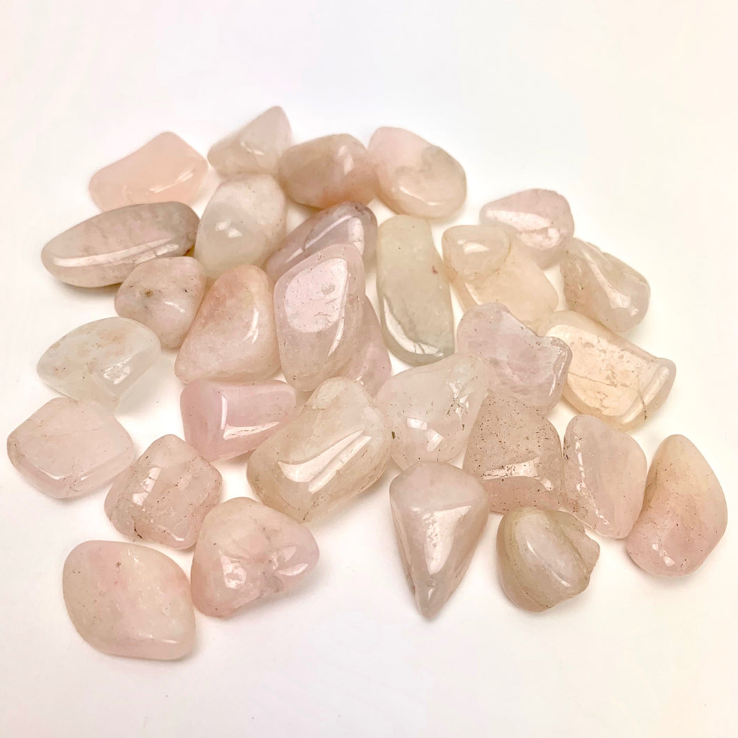 Morganite | Pale Pink | Tumbled | 100 grams
