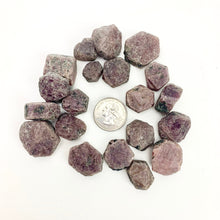 Load image into Gallery viewer, Hexagonal Ruby Natural Cluster | 20-35mm | India
