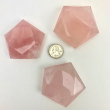 Load image into Gallery viewer, Rose Quartz | 5 Point Star | AAA Quality | 60-70mm | Brazil
