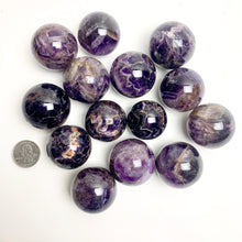 Load image into Gallery viewer, Amethyst &quot;Purple Dream&quot; | Polished Sphere | KILO Lot | 35-50mm | Africa
