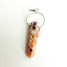 Load image into Gallery viewer, Chakra Pendant | Double Term. w/ &quot;Topi&quot; Ring
