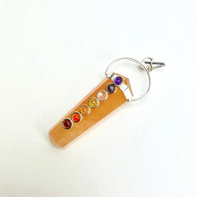 Load image into Gallery viewer, Chakra Pendant | Double Term. w/ &quot;Topi&quot; Ring
