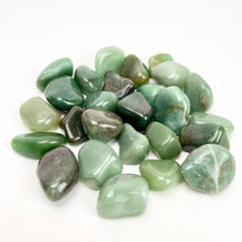Load image into Gallery viewer, Green Aventurine (B Grade) | Tumbled | 1lb Bag
