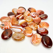 Load image into Gallery viewer, Banded Carnelian Palmstone | 35-45mm
