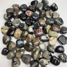 Load image into Gallery viewer, Silver Jasper | Tumbled | 1 Kilo Bag | 15-25mm | South Africa

