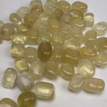 Load image into Gallery viewer, Yellow Calcite  Tumbled  1 Kilo  15-30mm

