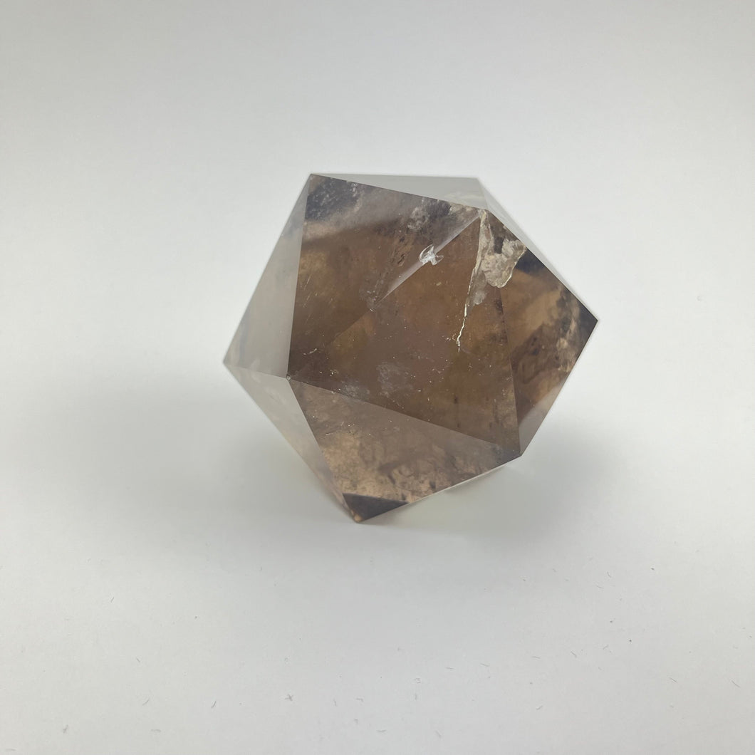 Smoky Quartz Icosahedron | 90mm | Brazil