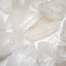 Load image into Gallery viewer, Clear Quartz Points | Commercial Grade | Brazil | 30-60mm | 5 Kilo Lot
