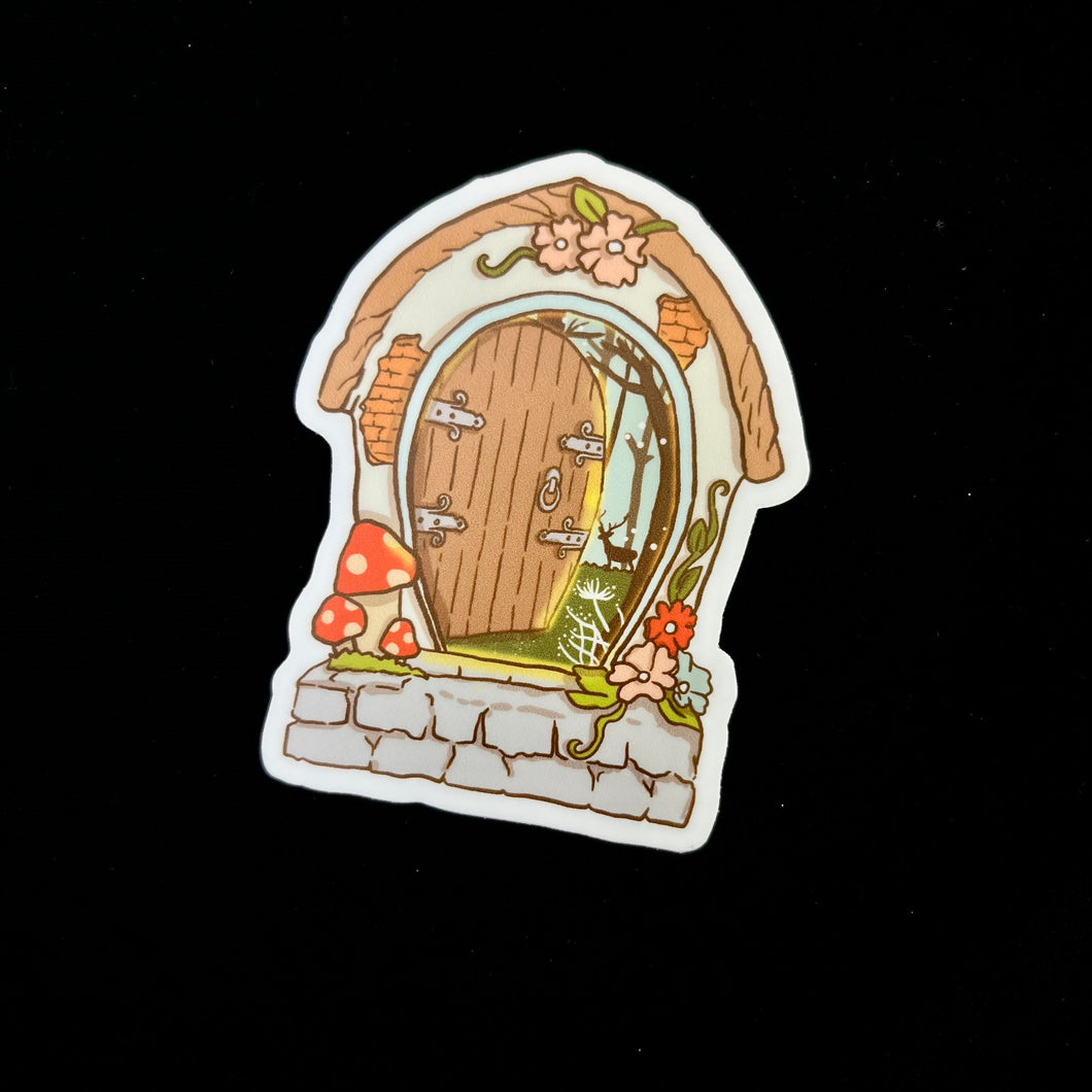 Enchanted Forest Fairy House | Vinyl Stickers