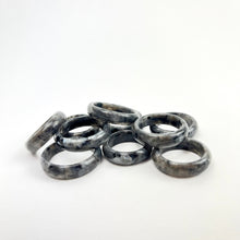 Load image into Gallery viewer, Crystal Band Rings | Choose a Stone!

