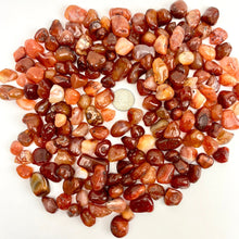 Load image into Gallery viewer, Carnelian &quot;Natural&quot; | Tumbled | 15-25mm | Madagascar
