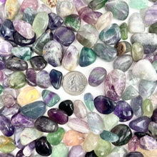 Load image into Gallery viewer, Rainbow Fluorite | Tumbled | Choose a size!
