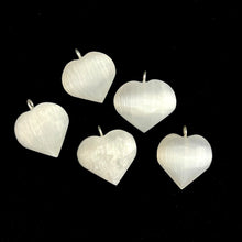 Load image into Gallery viewer, Selenite Heart Pendants | Morocco
