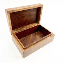 Load image into Gallery viewer, Ohm Wooden Crystal Box
