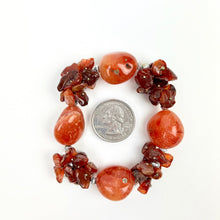 Load image into Gallery viewer, Carnelian | Chunky Stretch Bracelet
