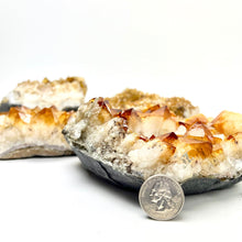 Load image into Gallery viewer, Citrine Cluster | Tealight Candle Holder | 110-150mm
