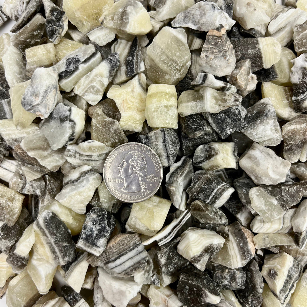 Zebra Calcite | 1 lb | Mexico