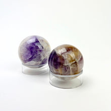 Load image into Gallery viewer, *Chevron Amethyst Sphere | Brazil
