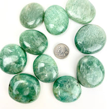 Load image into Gallery viewer, Amazonite | Palm Stones | 30-55mm | Madagascar
