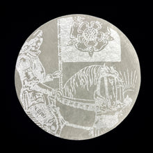 Load image into Gallery viewer, Major Arcana Etched | Selenite Crystal Charging Plate | Choose Size
