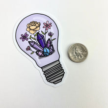 Load image into Gallery viewer, Crystal Light Bulb | Vinyl Stickers

