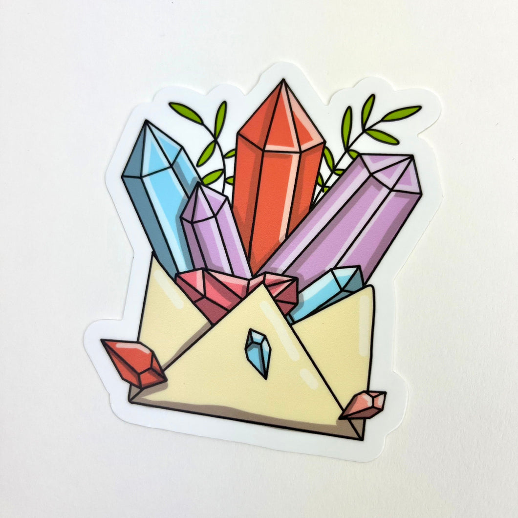 Crystal Envelope | Vinyl Stickers