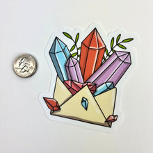 Load image into Gallery viewer, Crystal Envelope | Vinyl Stickers
