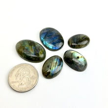 Load image into Gallery viewer, Labradorite Cabochons | Choose a size
