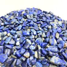 Load image into Gallery viewer, Lapis Lazuli | Tumbled Chips | 1lb | 4-7mm | India
