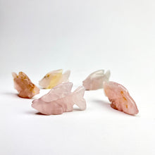 Load image into Gallery viewer, Crystal Carved Fish | 25-35mm | Choose a Stone!
