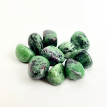 Load image into Gallery viewer, Ruby Zoisite | Tumbled | 20-25mm
