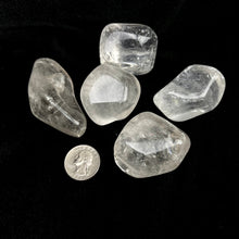 Load image into Gallery viewer, *Clear Quartz | Natural Palm stones | Brazil | 45-60mm
