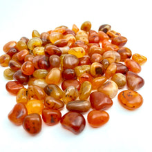 Load image into Gallery viewer, Carnelian | Tumbled | 15-25mm | 1 lb | India

